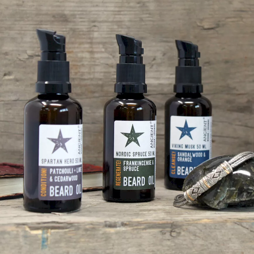 50ml Beard Oils - All Natural, Vegan, Conditioning & Nourishing (Jojoba/Avocado)