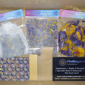 Blue Lotus Sample Box - Pre-Ground, Whole Flower & Tea bags Taster Gift Sleep - Image 1