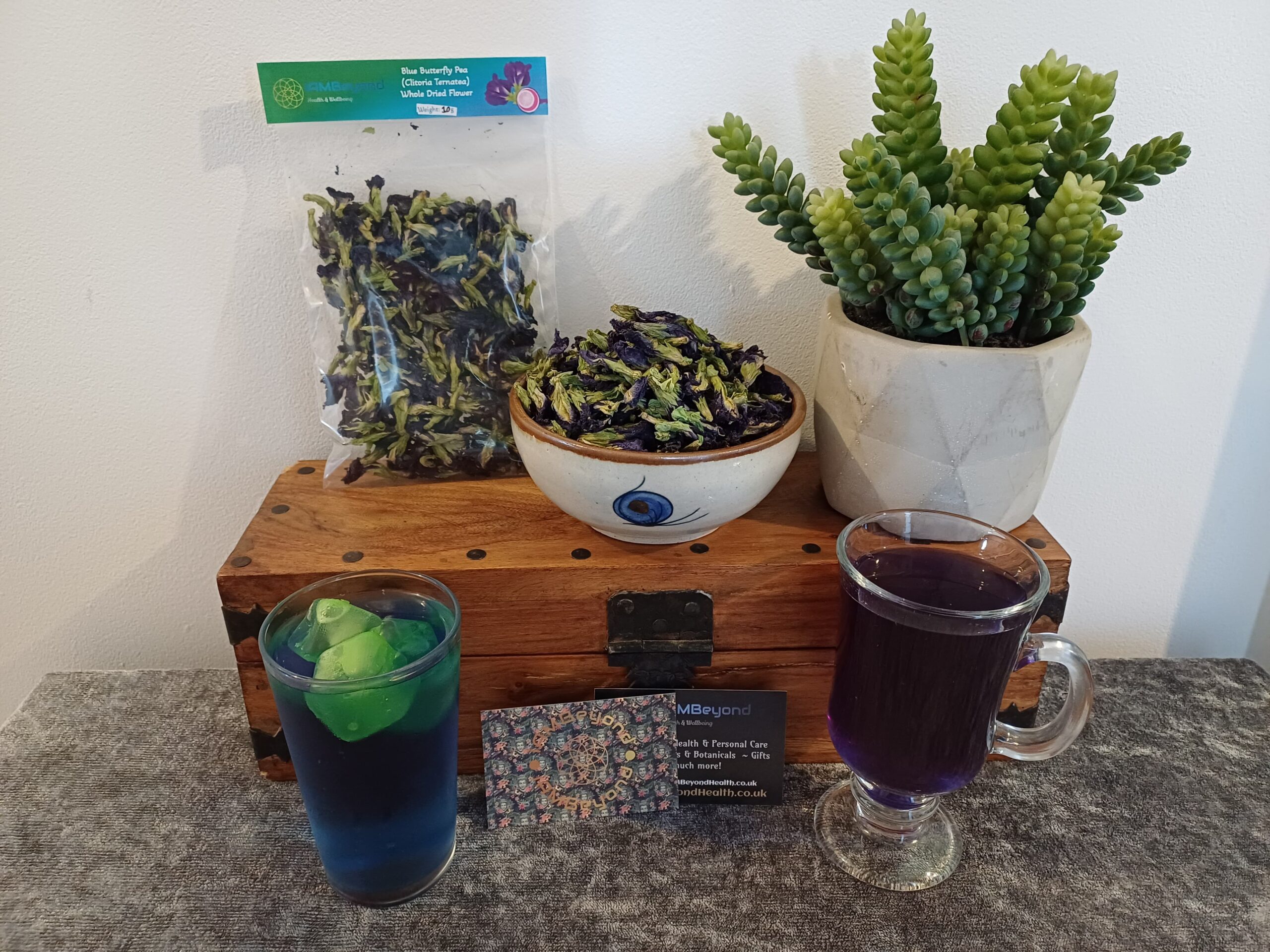 Whole Dried Butterfly Pea (Clitoria Ternatea) [Blue Pea]- Antioxidant Powerhouse