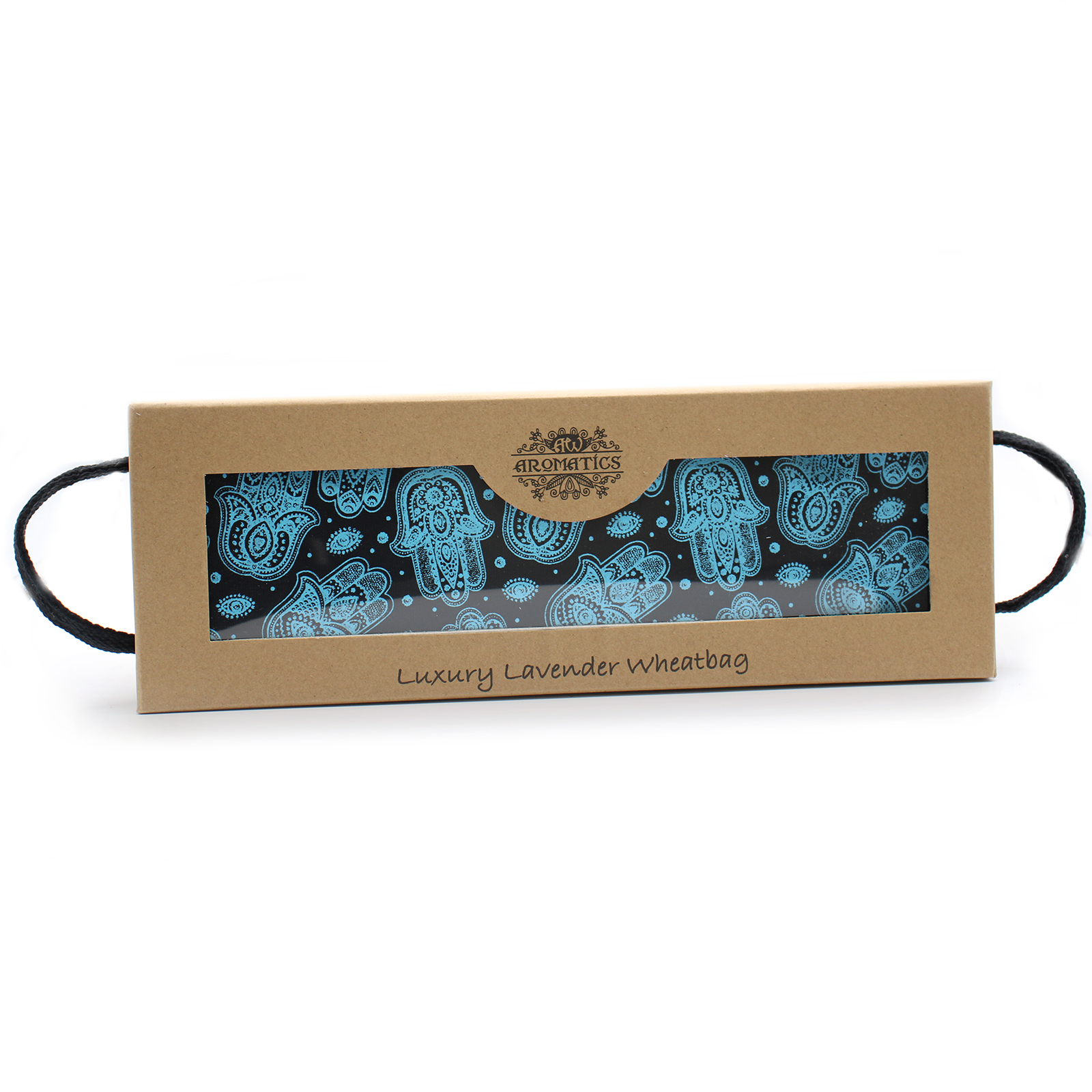 images Luxury Lavender Wheat Bag in Gift Box