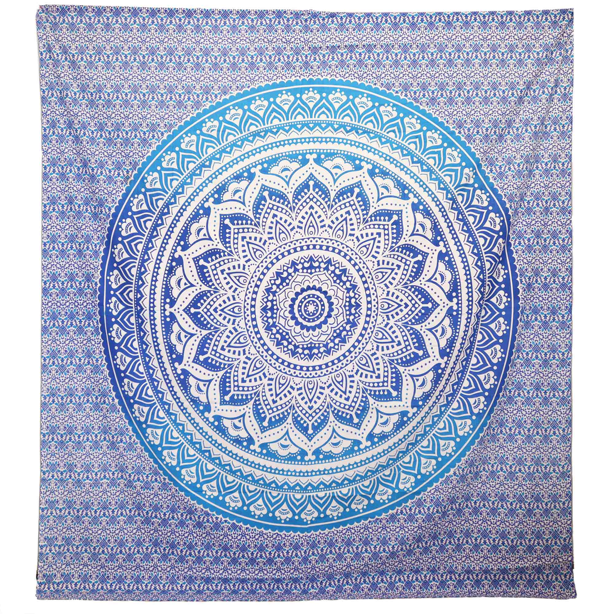 2m x 2m Handwoven Mandala Wall Hanging/Bedsheet/Beach Towel