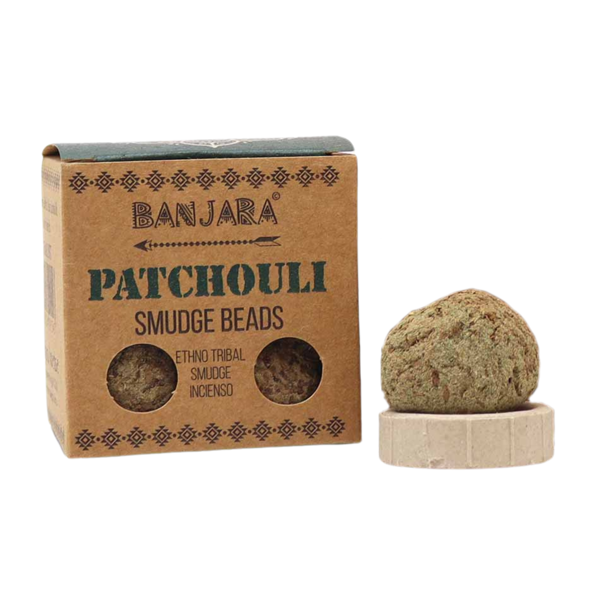 Banjara Smudge Beads (5 pcs w/ Holder) for Healing/Cleansing