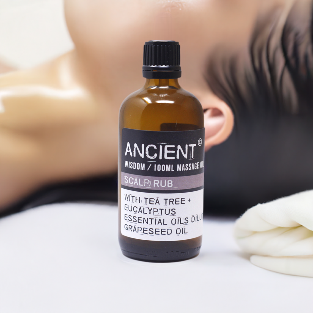 'Scalp Massage' Blend 100ml Decongesting & Soothing Hair Oil