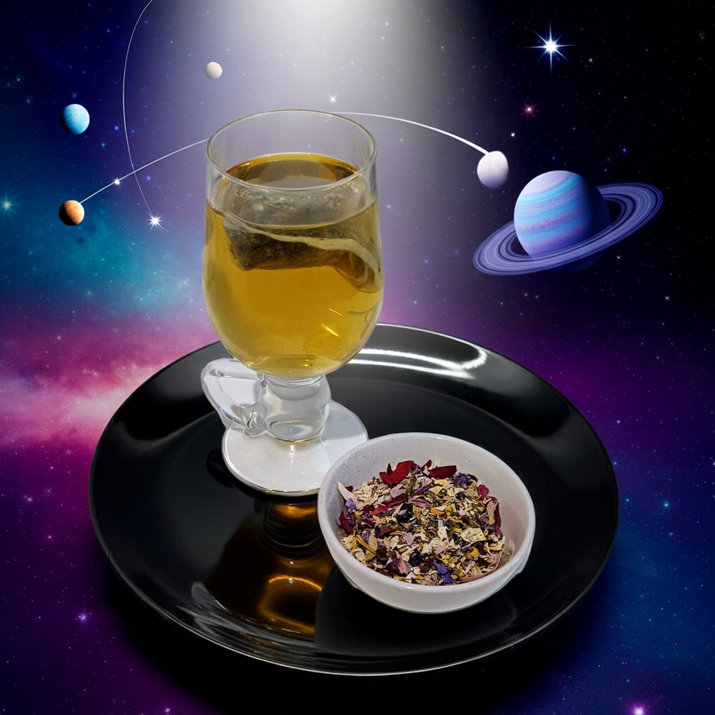 'White Light' Herbal Tea Blend | Crown Chakra | White Lotus/Blue Lotus/Blue Pea