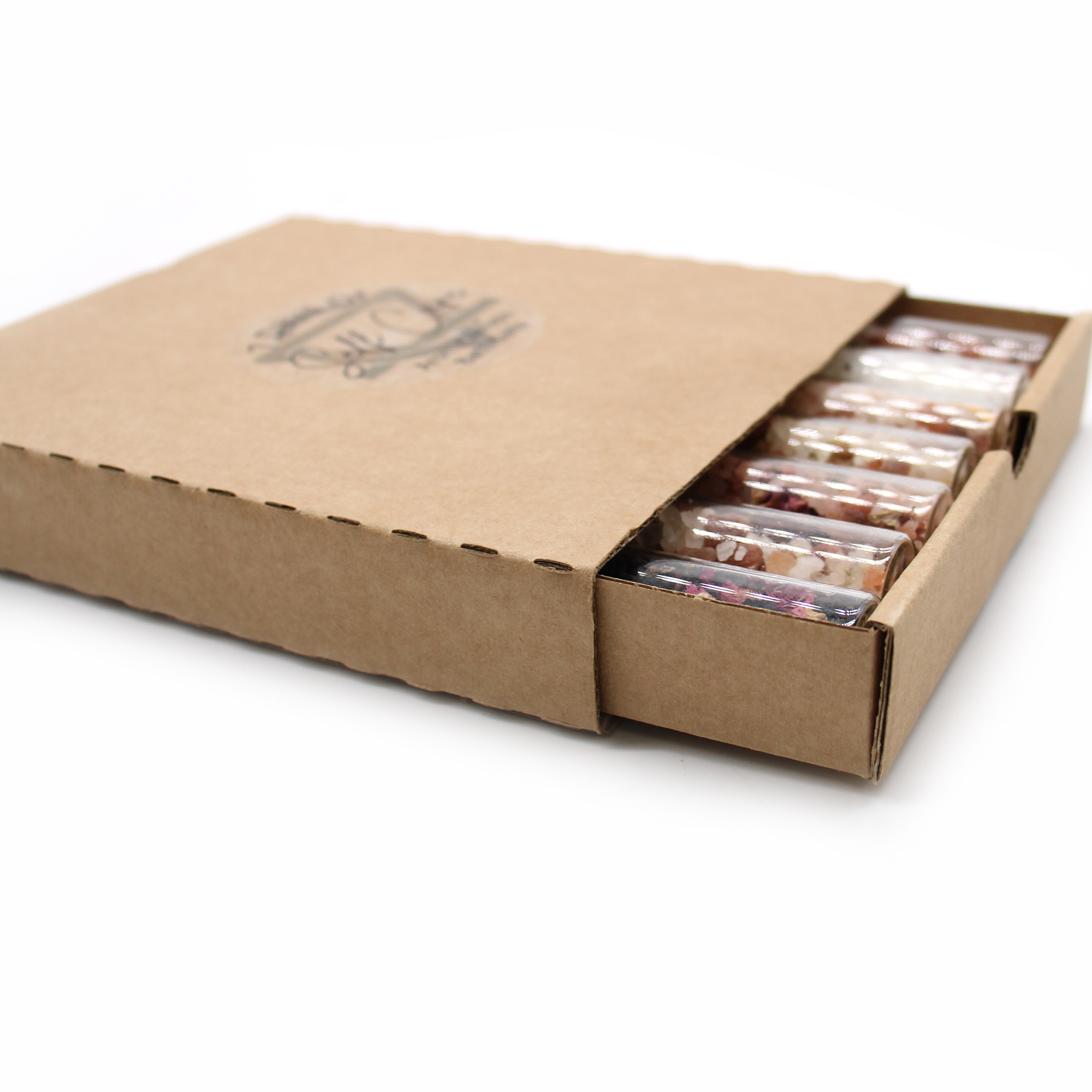 images 7 x Luxury Bath Salts in Vials (Gift Pack)