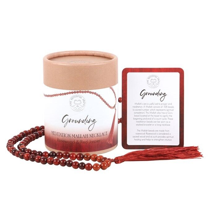 Rosewood and Crystal Mala Beads Gift Set