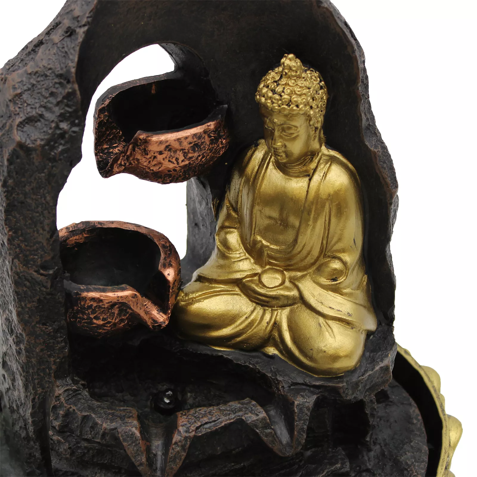 30cm Buddha Tabletop Fountain Water Feature (Indoor Garden & Feng Shui)