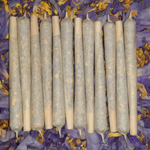 Blue Lotus Kingsize Pre Rolls (Nymphaea caerulea) Incense Cones - Image 3