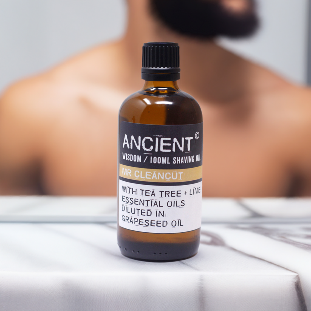 'Mr Cleancut' 100ml Soothing Beard and Shaving Oil for Men