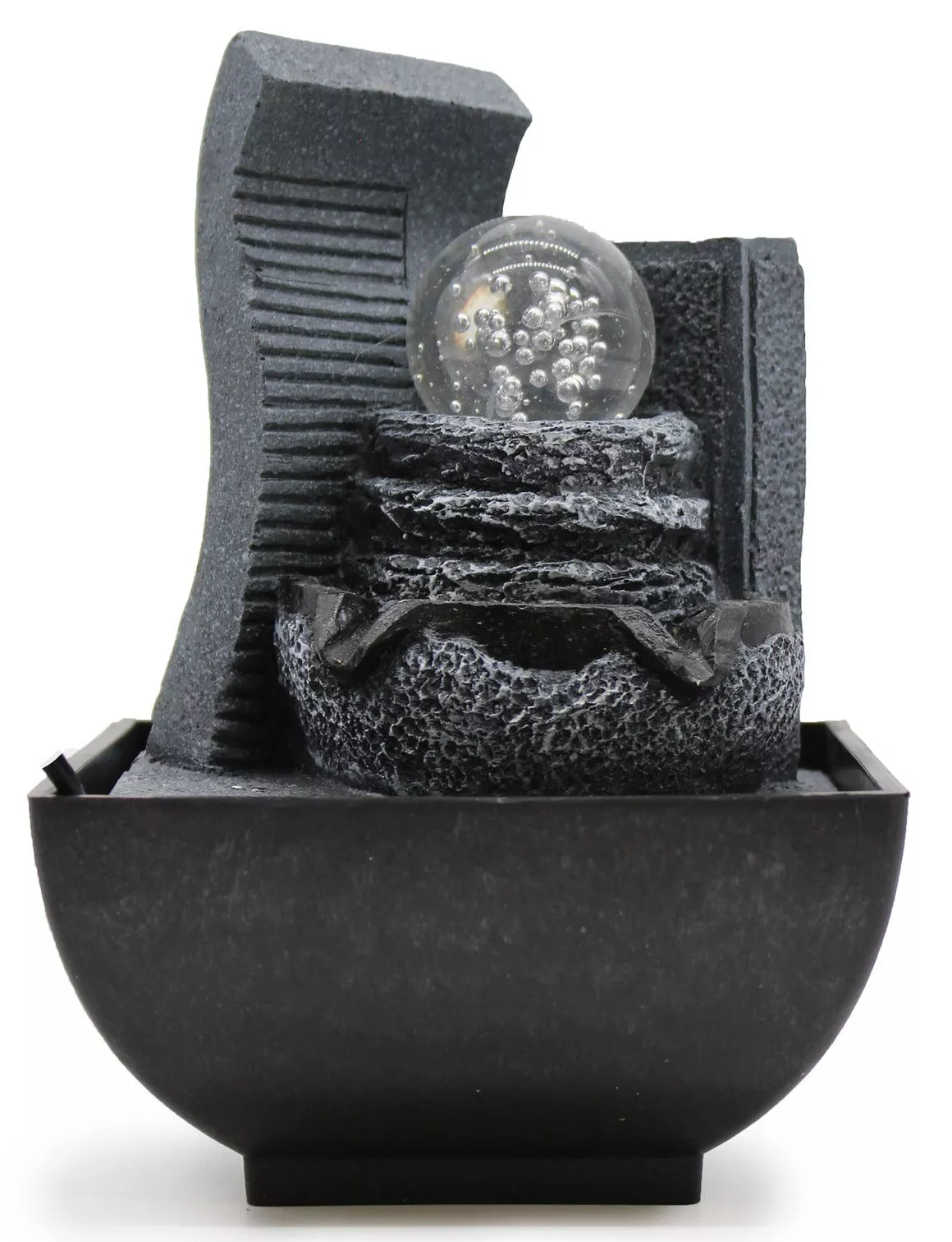 18cm Tabletop Fountain Water Feature - Feng Shui & Energy Portal