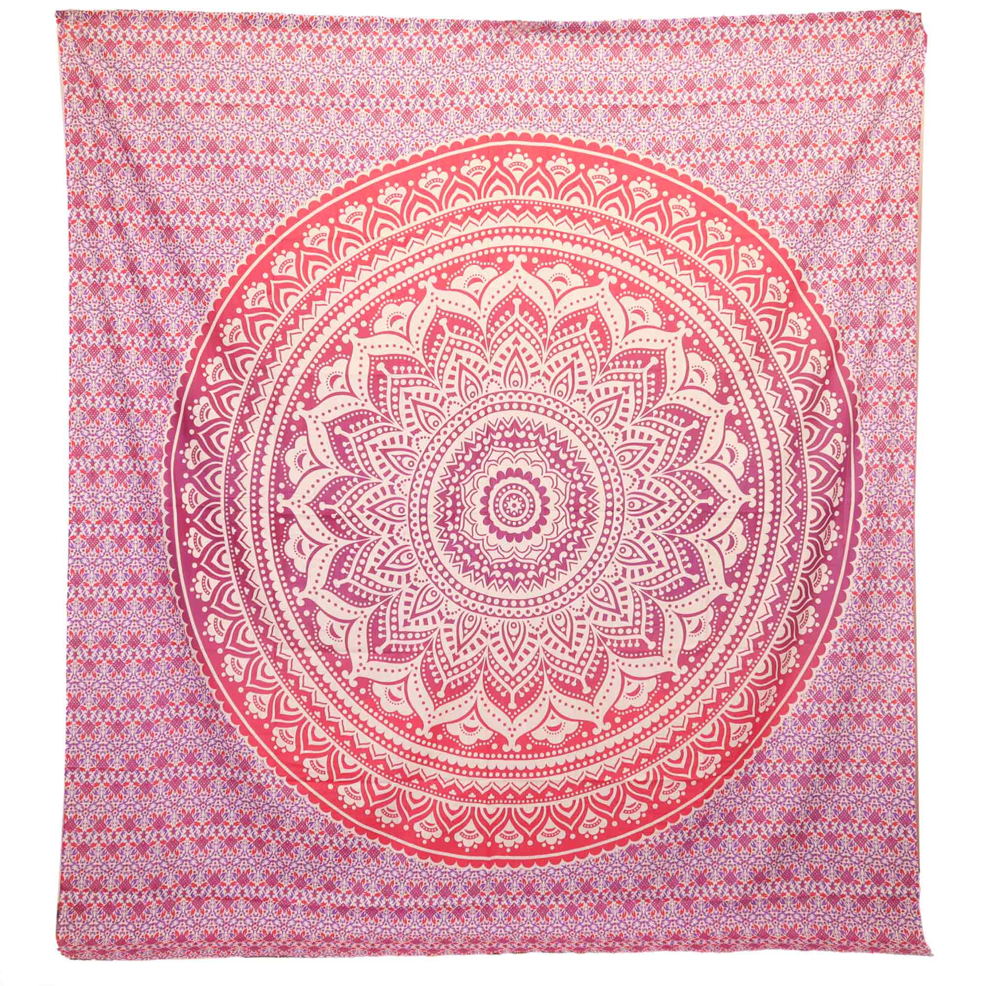 2m x 2m Handwoven Mandala Wall Hanging/Bedsheet/Beach Towel