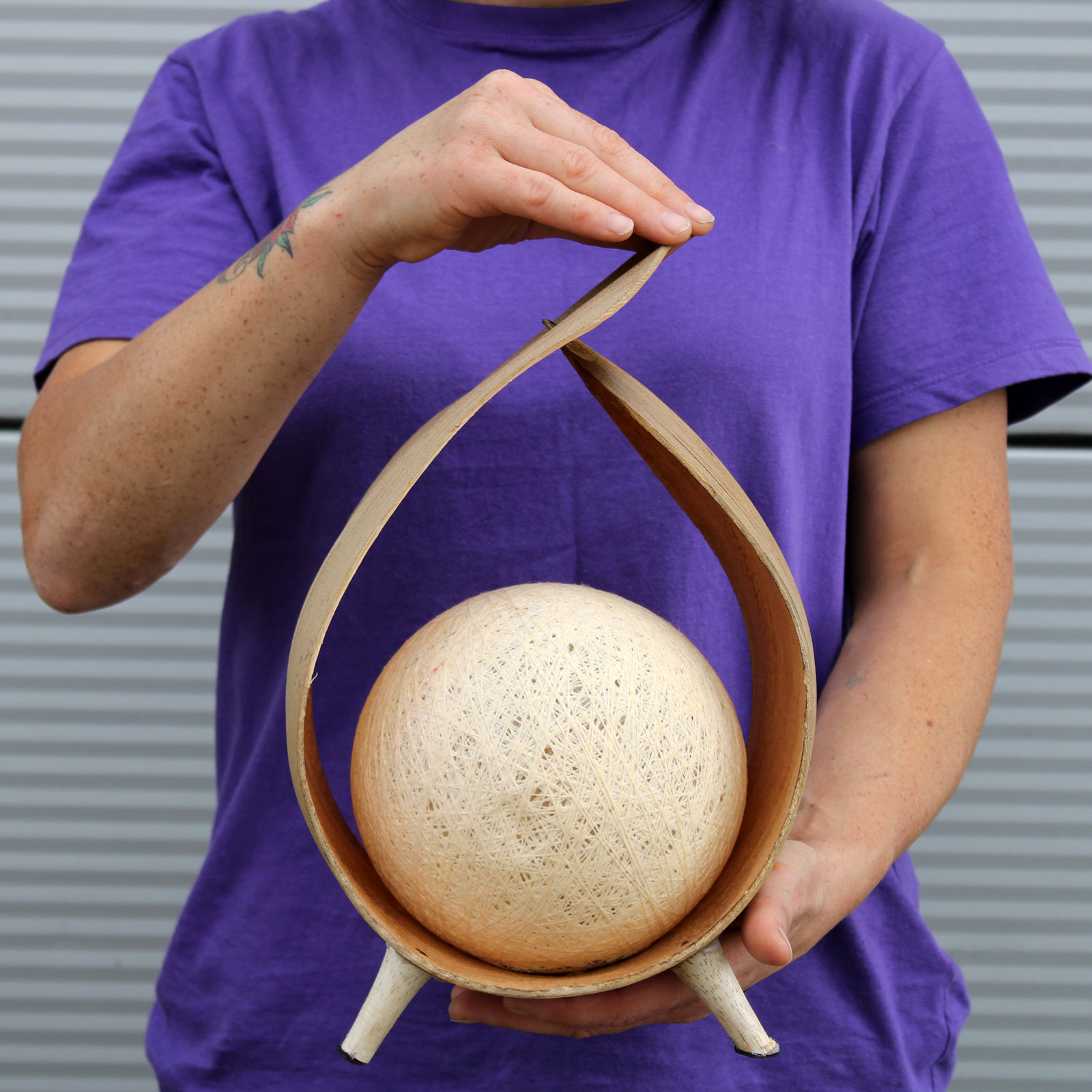 images Natural Coconut Wood Lamps - Unique, sustainable & minimalist home decor!