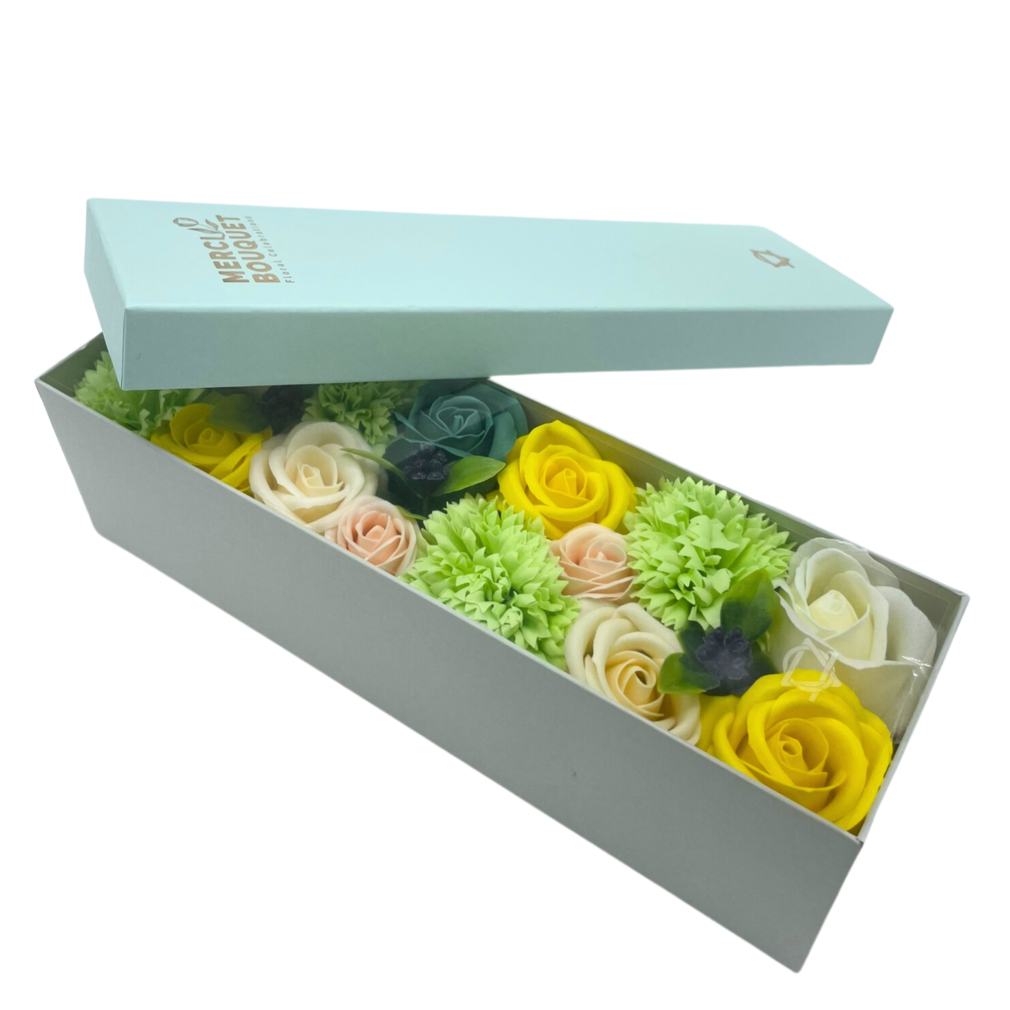 images Handmade Soap Flowers (200g, Long Gift Box)