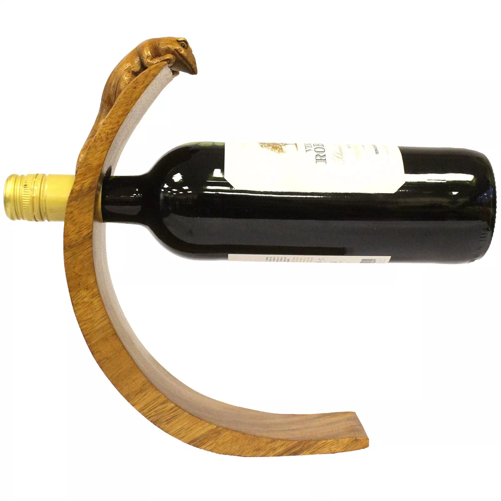 images Assorted Animals - Suar Wood Magic Balance Wine Holders