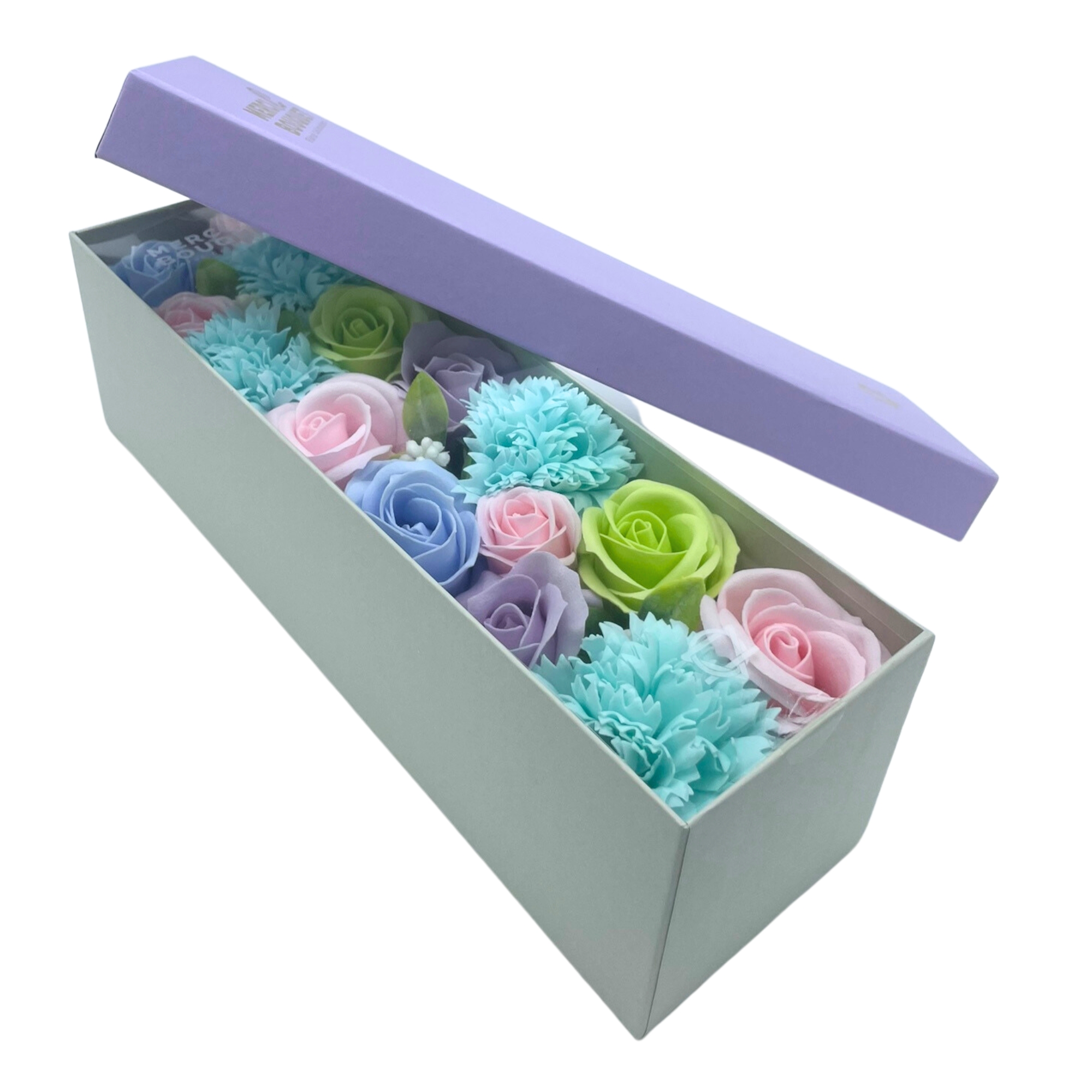 images Handmade Soap Flowers (200g, Long Gift Box)