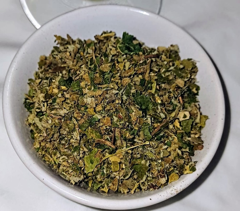'Grounded' | Root Chakra Herbal Tea Blend | Ayurveda Wellness | Damiana, Mullein
