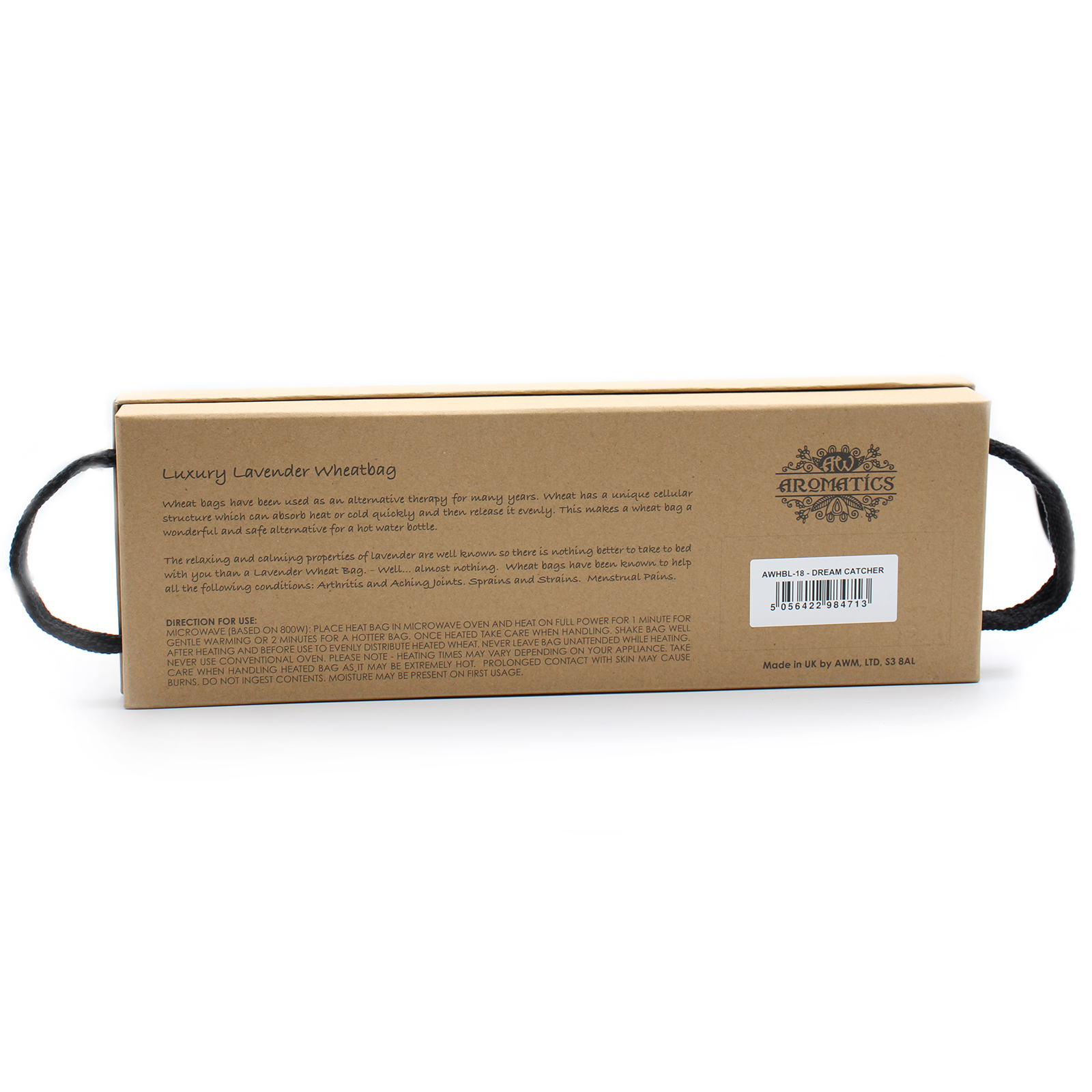 images Luxury Lavender Wheat Bag in Gift Box