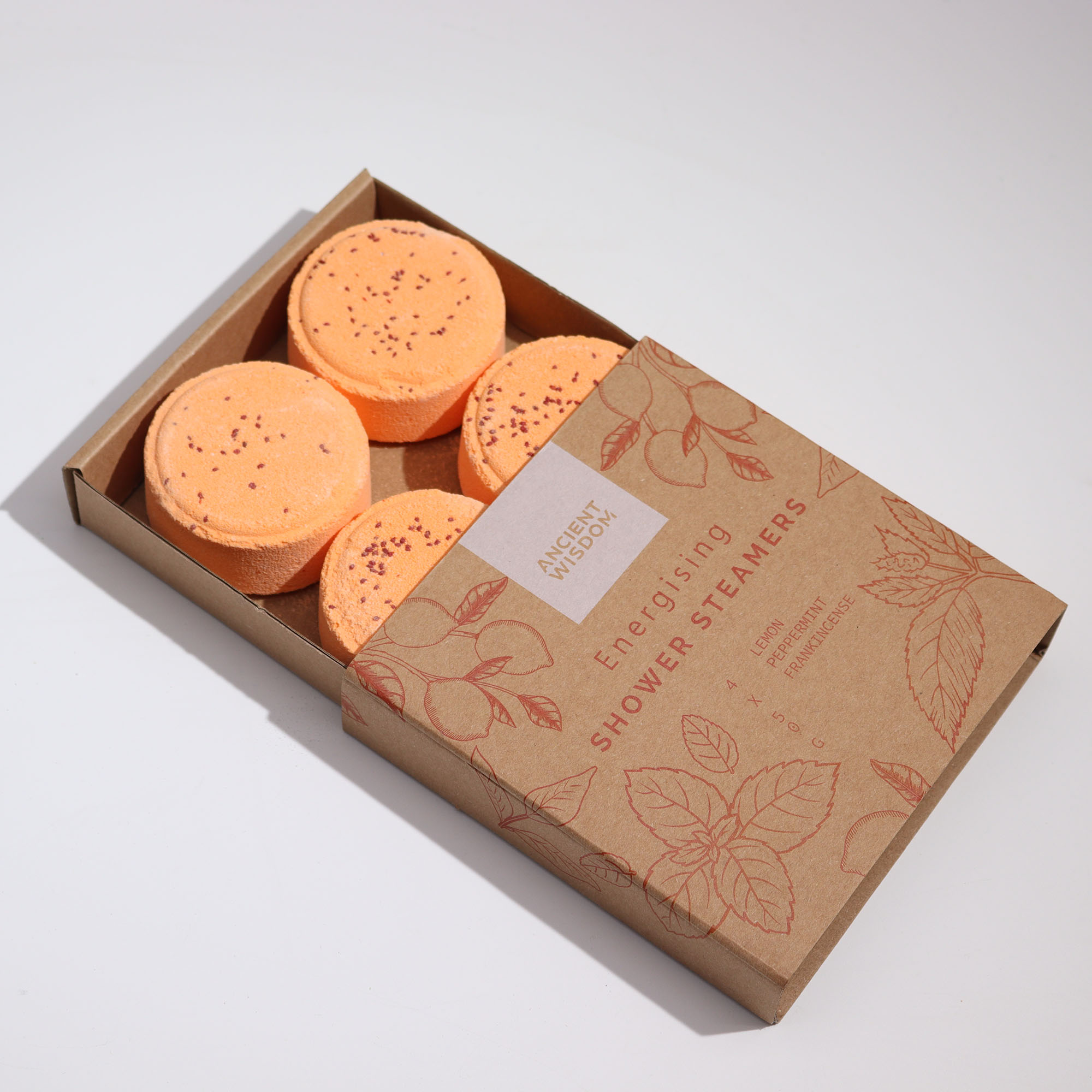 Zen Shower Steamers Gift Set (4 x 50g pcs) - Vegan & Natural