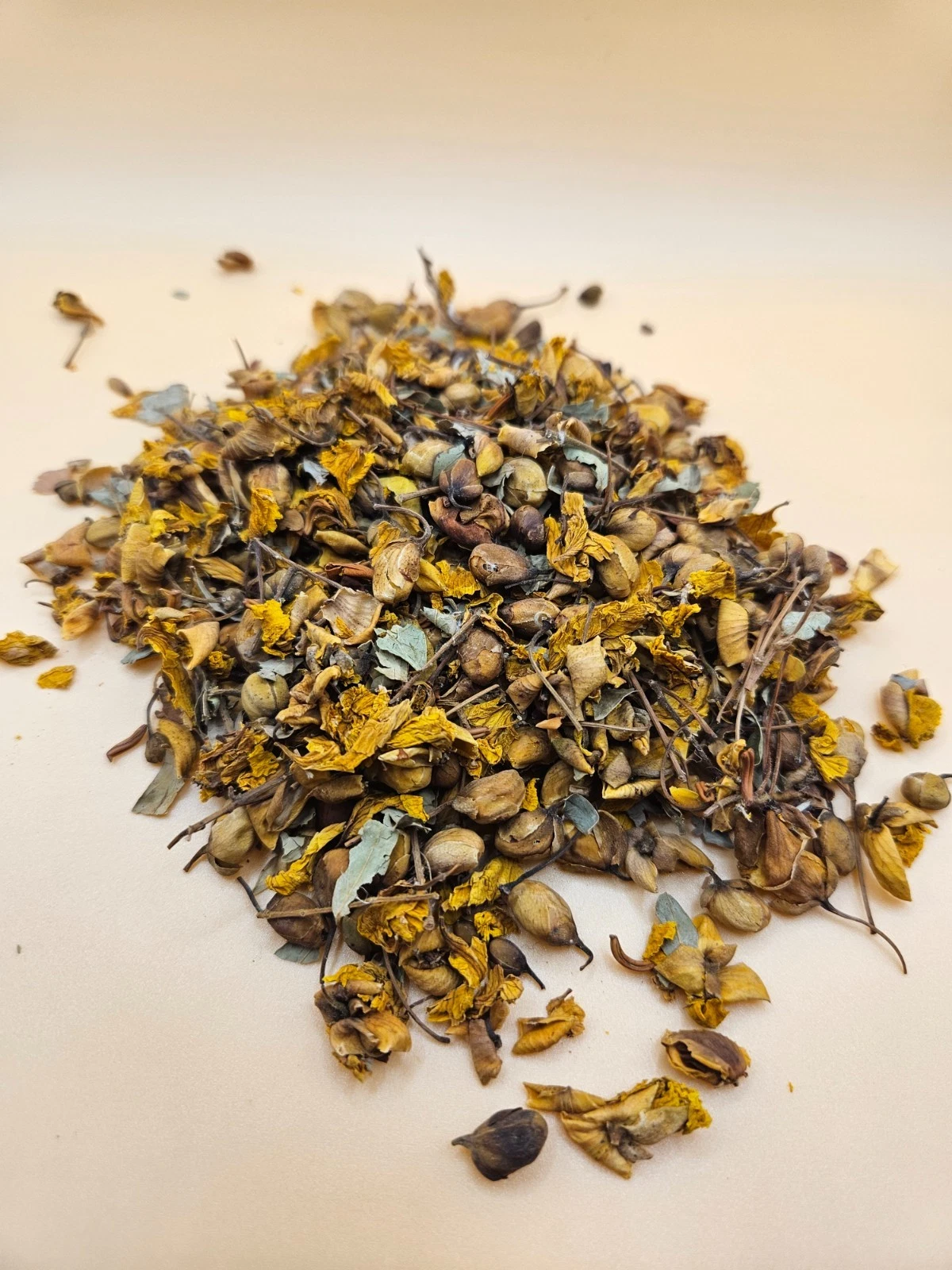 Organic Ranawara/Avaram Flowers (Tanners Cassia) [Senna auriculata]