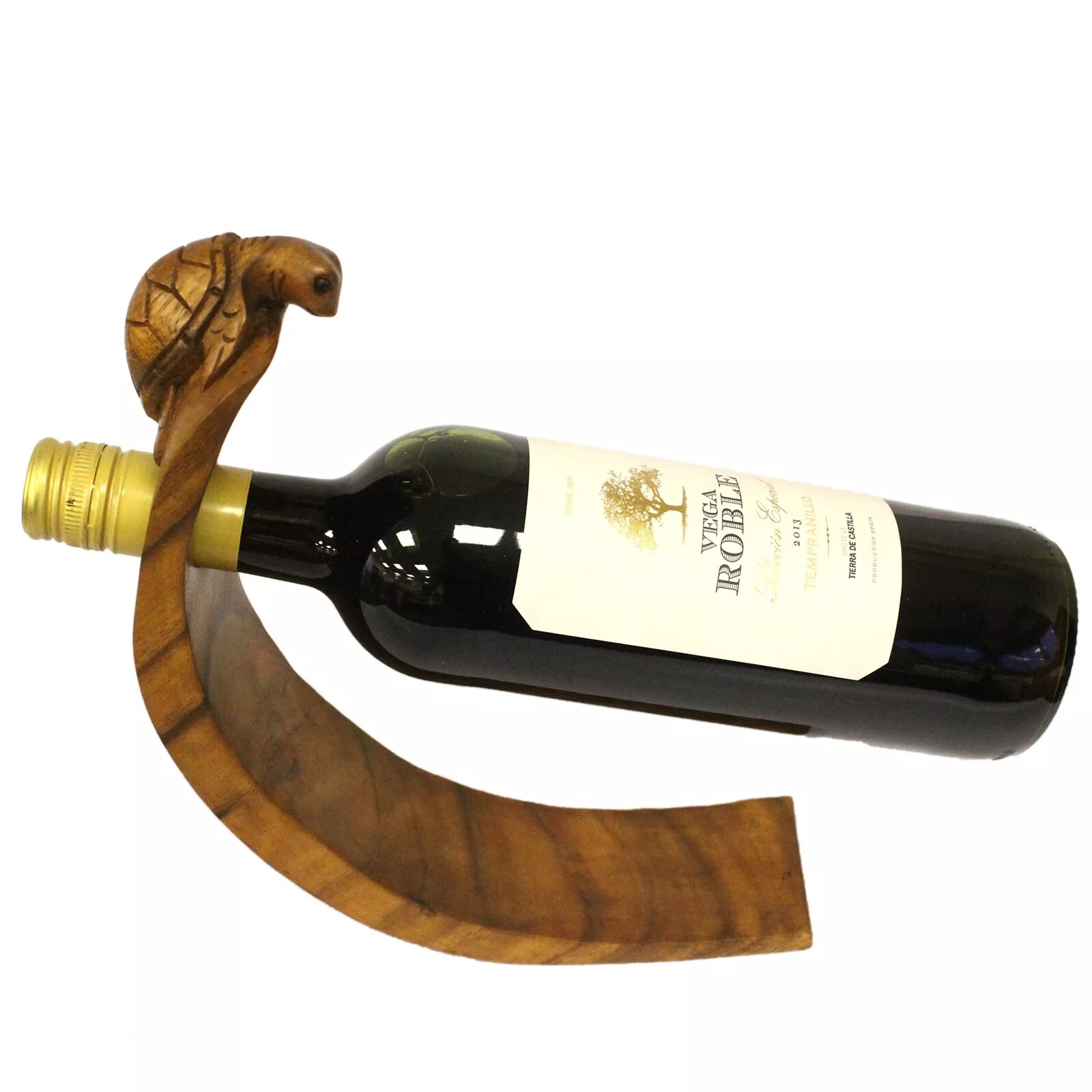 images Assorted Animals - Suar Wood Magic Balance Wine Holders