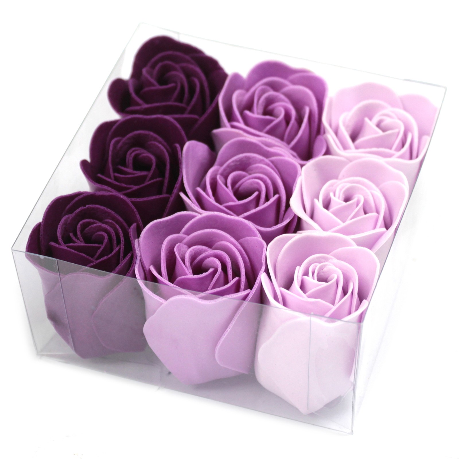 images 9 Handmade Soap Flower Roses (60g)