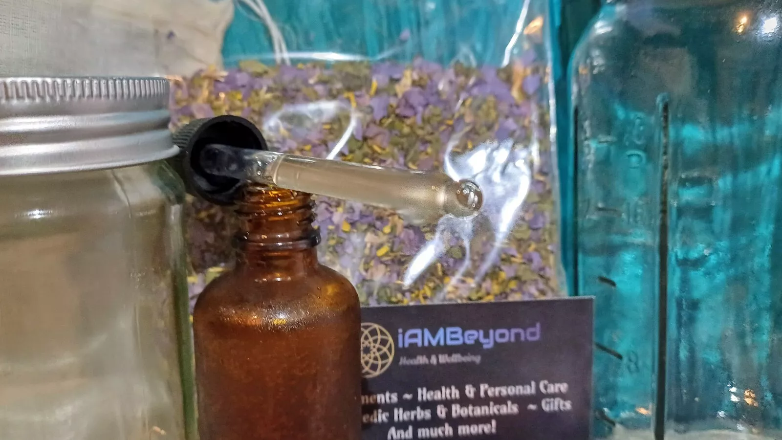 Dreamweaver Tincture Kit (500ml) Blue Lotus & Zacatechichi - Herbs/Muslin/Bottle