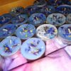 Blue Lotus and Frankincense Shimmer Tealight Candle (4-hr burn, Candle Magick)