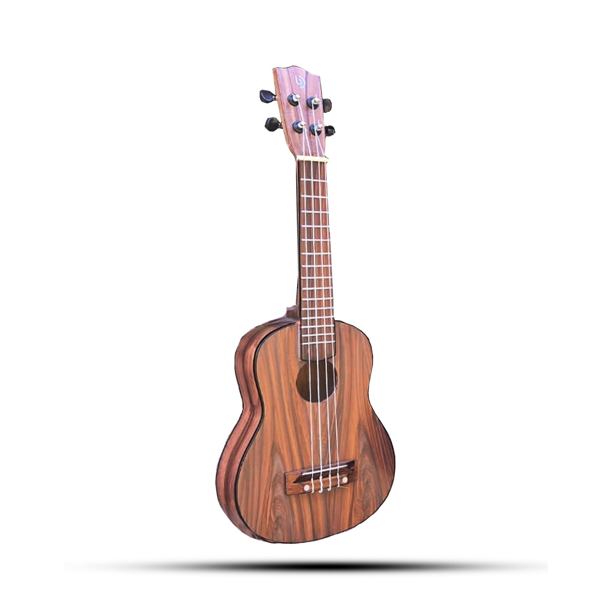Artisan Handmade Soprano Rosewood Ukelele w/ Carry Bag - 15 Frets, 23-inch