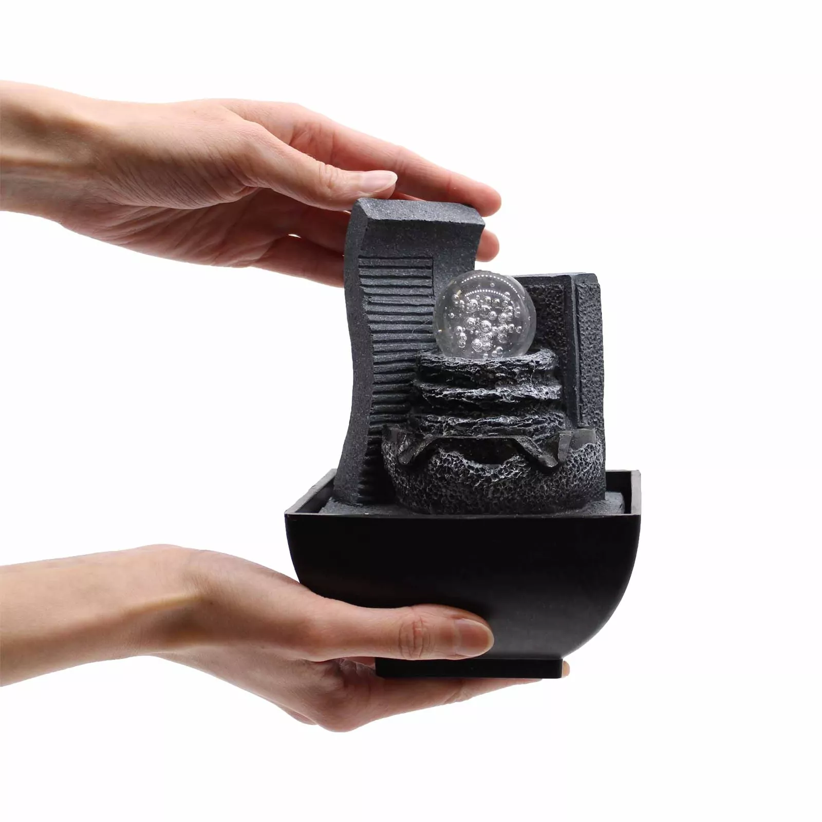 18cm Tabletop Fountain Water Feature - Feng Shui & Energy Portal