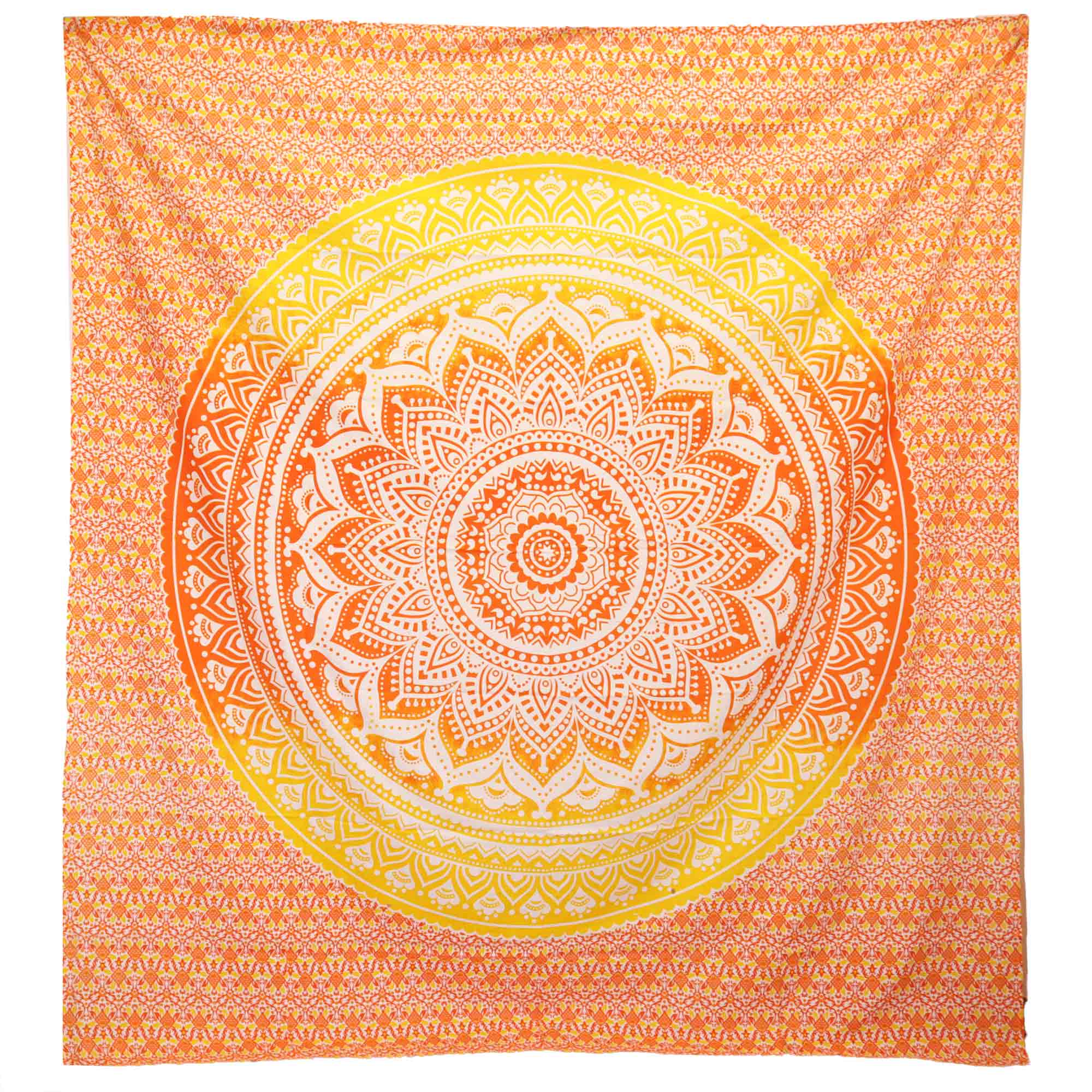 2m x 2m Handwoven Mandala Wall Hanging/Bedsheet/Beach Towel