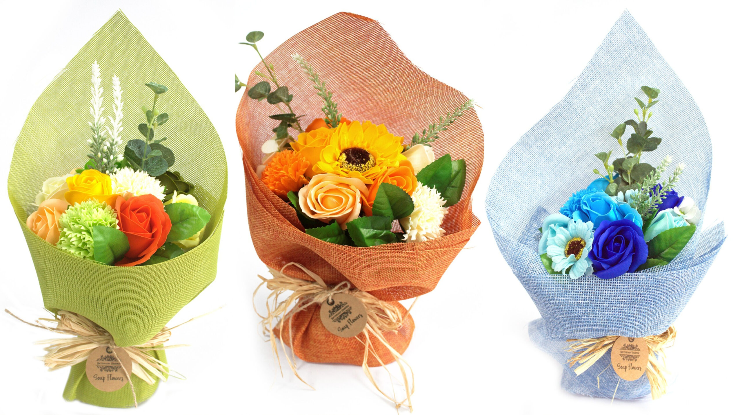 Handmade Soap Flower Bouquet (300g)
