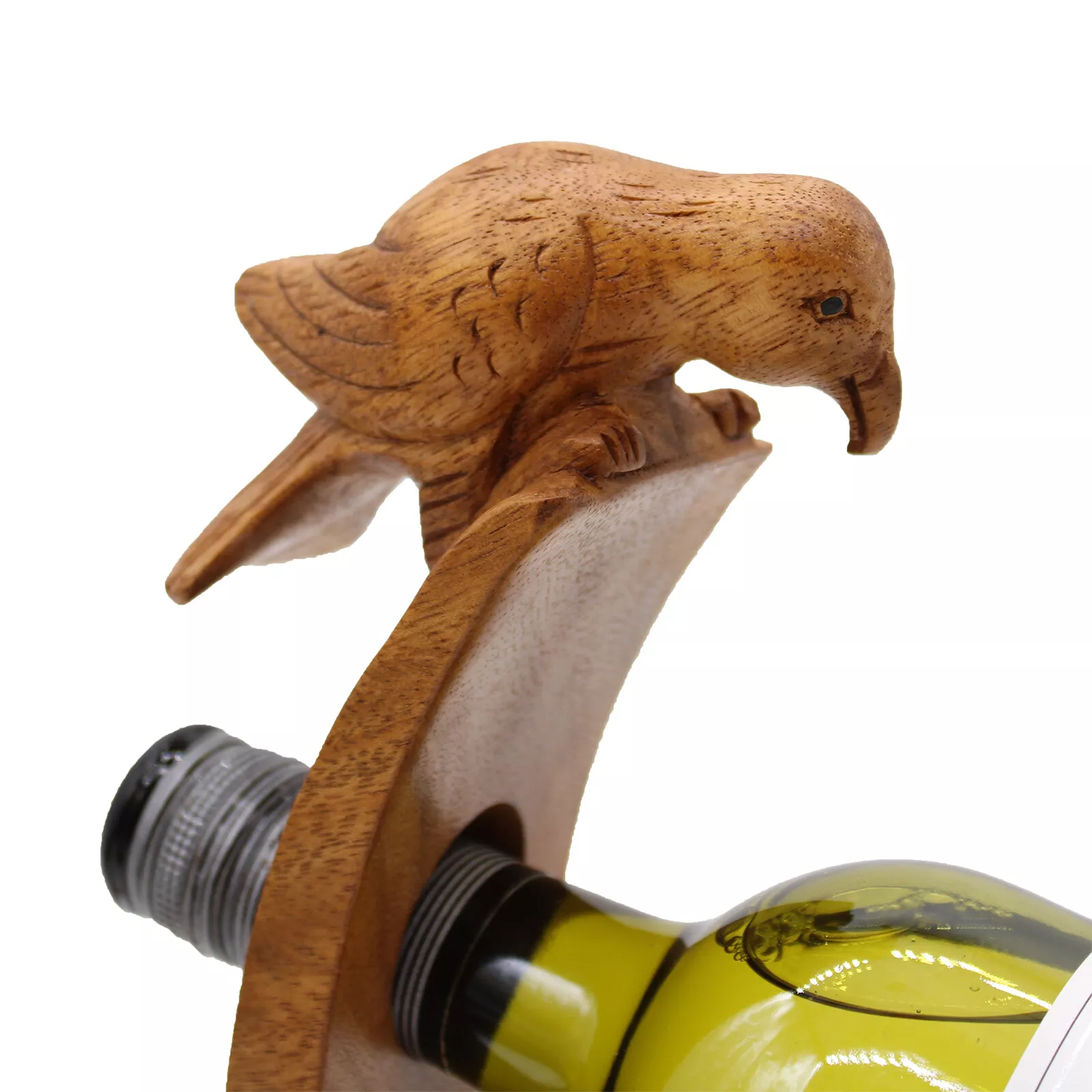 images Assorted Animals - Suar Wood Magic Balance Wine Holders