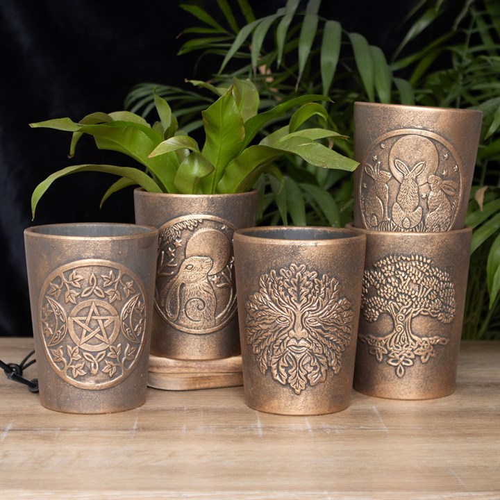 Bronze Terracotta Plant Pots by Lisa Parker