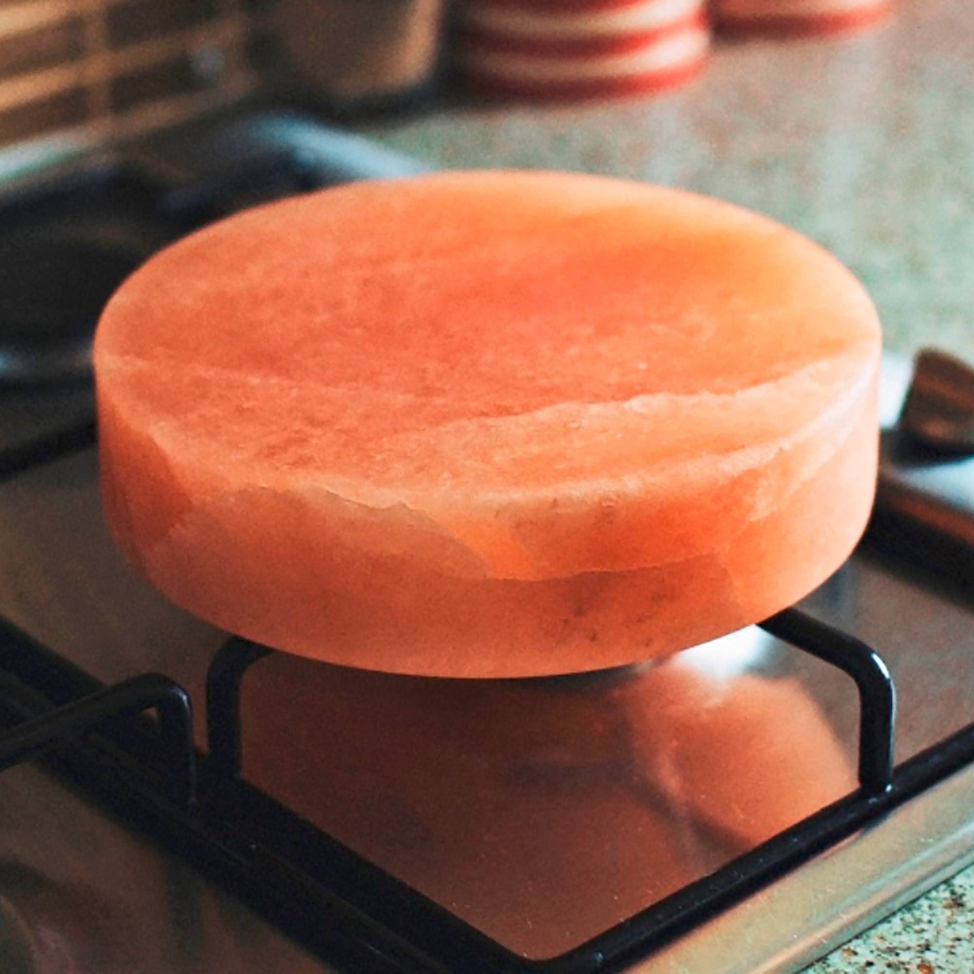 5kg Natural Himalayan Salt Ayurvedic Cooking/Serving Block (20x20x5cm)