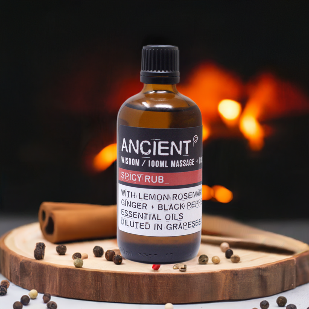 'Spicy Rub' 100ml Warming Massage Oil