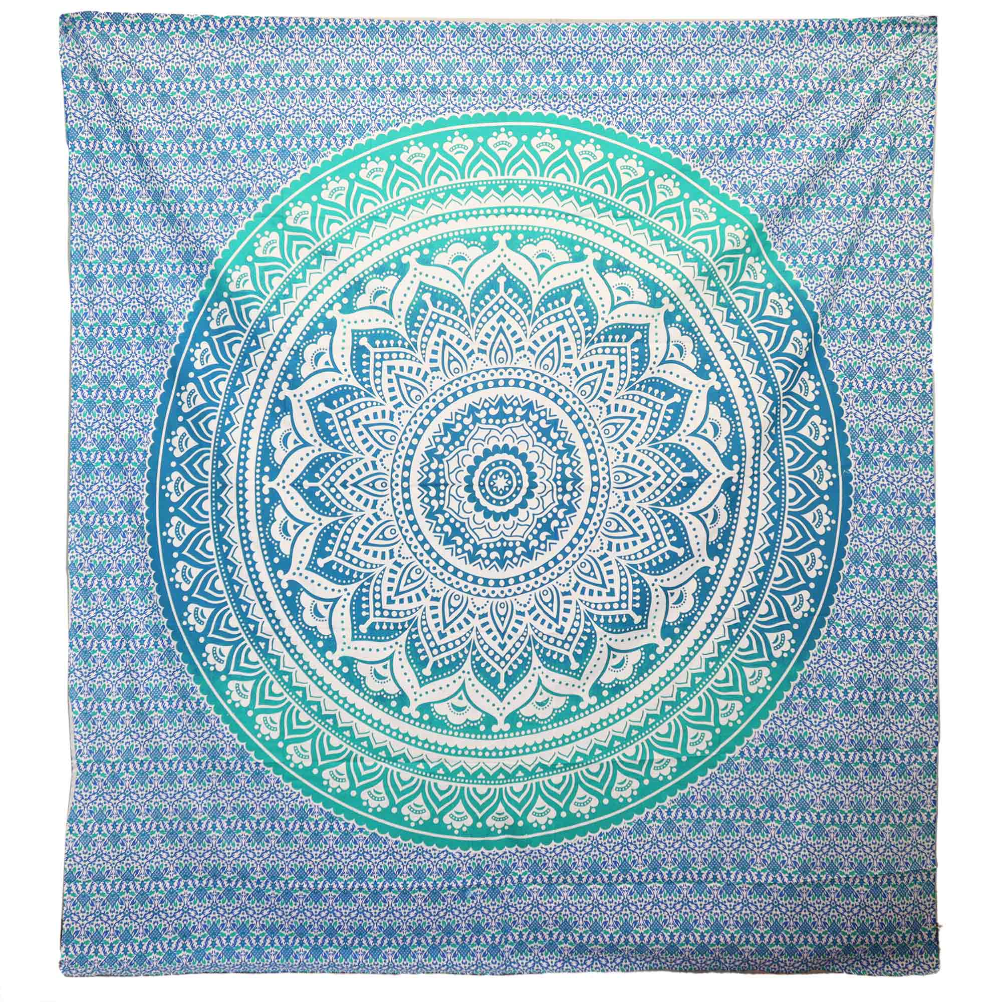 2m x 2m Handwoven Mandala Wall Hanging/Bedsheet/Beach Towel