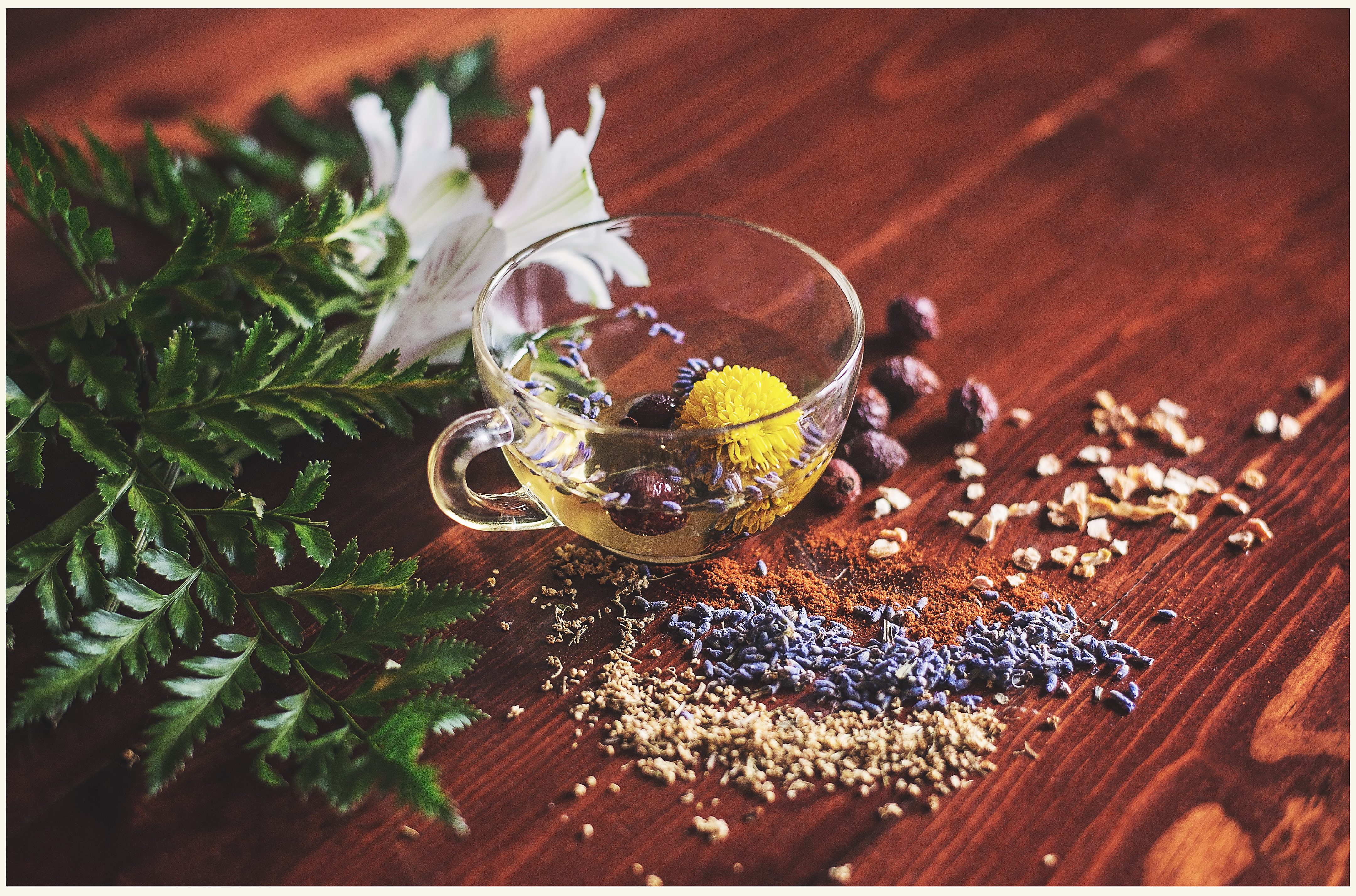 'Clear Voice' | Throat Chakra Herbal Tea Blend | Ayurveda | Mullein, Blue Pea